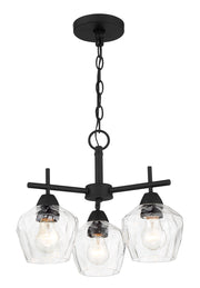 Minka-Lavery 2172-66A Camrin Three Light Semi Flush / Chandelier, Coal Alternate Image.jpg