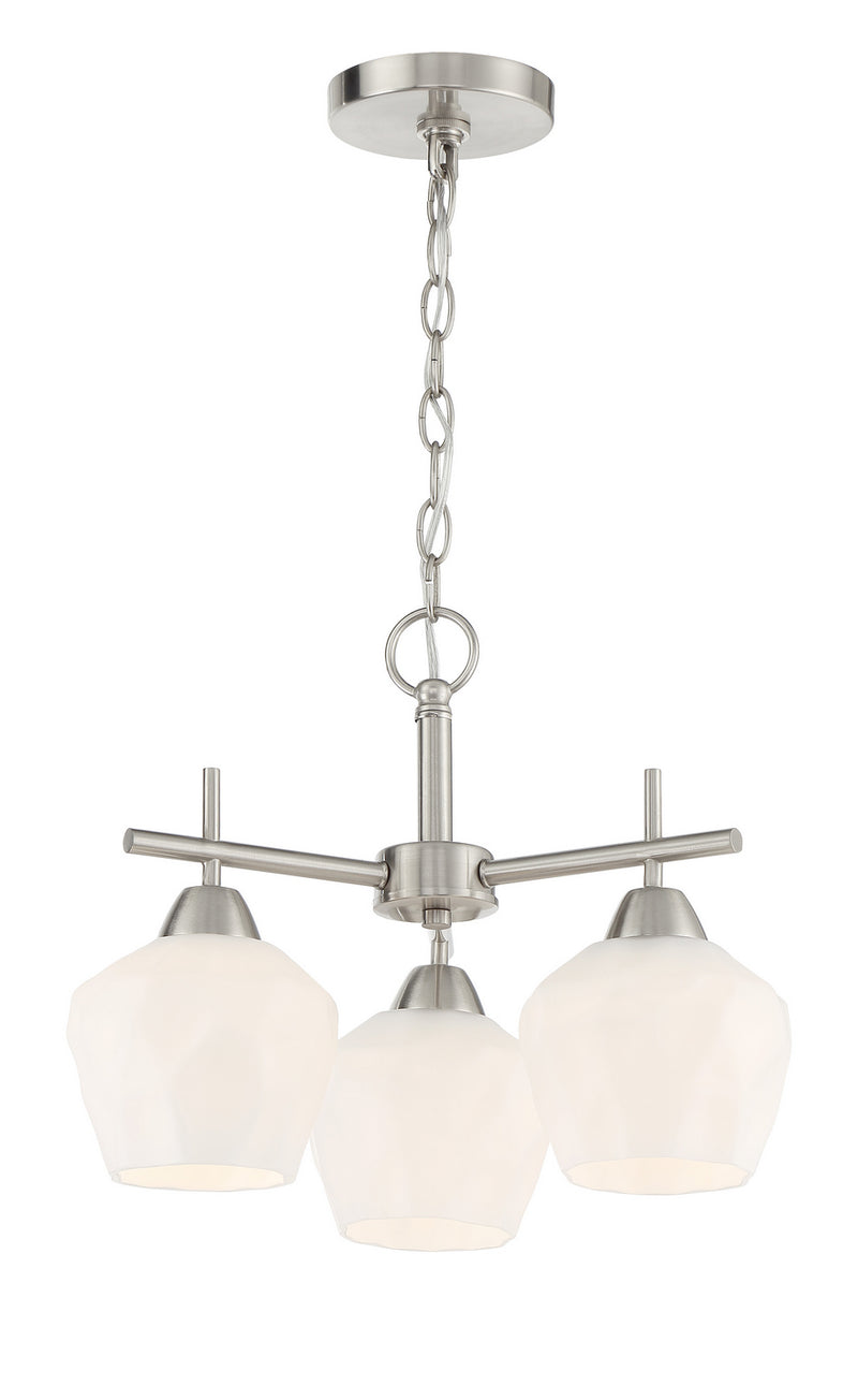 Minka-Lavery 2172-84 Camrin Three Light Semi Flush / Chandelier, Brushed Nickel Alternate Image.jpg