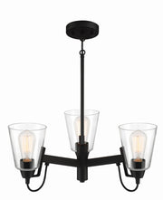 Minka-Lavery 3993-66A Beckonridge Three Light Chandelier, Coal Alternate Image.jpg