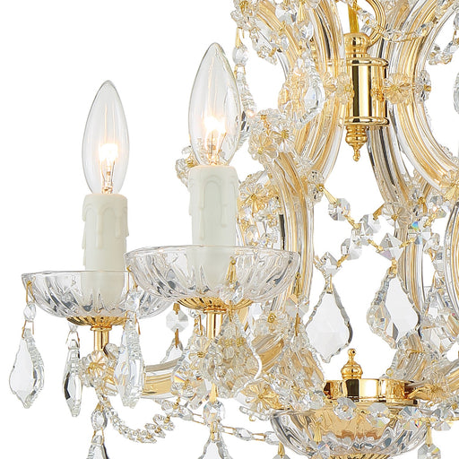Crystorama 4474-GD-CL-I Maria Theresa Four Light Mini Chandelier Gold Alternate Image.jpg