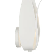 Crystorama 511-MT Broche One Light Wall Sconce Matte White Alternate Image.jpg