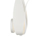 Crystorama 511-MT Broche One Light Wall Sconce Matte White Alternate Image.jpg