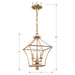Crystorama 514-GA Broche Three Light Mini Chandelier Antique Gold Alternate Image 4.jpg