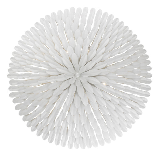 Crystorama 519-MT Broche Eight Light Chandelier Matte White Alternate Image.jpg