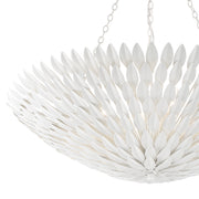 Crystorama 519-MT Broche Eight Light Chandelier Matte White Alternate Image 2.jpg