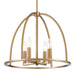 Crystorama ABB-3004-VG Abbott Four Light Chandelier Vibrant Gold Alternate Image.jpg