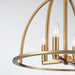 Crystorama ABB-3004-VG Abbott Four Light Chandelier Vibrant Gold Alternate Image 4.jpg