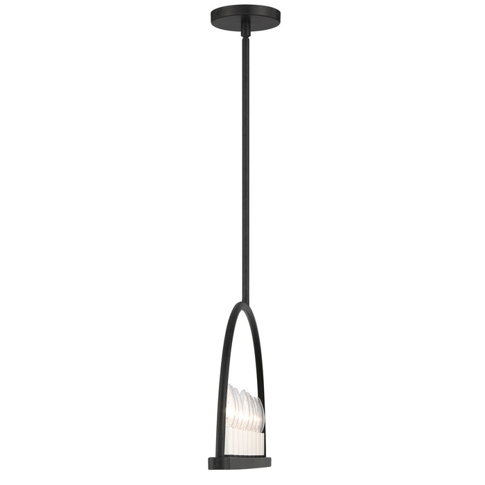 Crystorama ABB-3007-BK Abbott Eight Light Chandelier Black Alternate Image.jpg