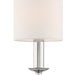 Crystorama BAI-A2101-PN Bailey One Light Wall Sconce Polished Nickel Alternate Image.jpg