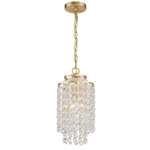 Crystorama GAB-B7301-GA Gabrielle One Light Chandelier Antique Gold Alternate Image.jpg