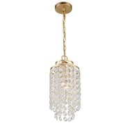 Crystorama GAB-B7301-GA Gabrielle One Light Chandelier Antique Gold Alternate Image 2.jpg