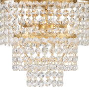 Crystorama GAB-B7303-GA Gabrielle Three Light Flush Mount Antique Gold Alternate Image 2.jpg