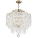 Crystorama GAB-B7305-GA Gabrielle Six Light Chandelier Antique Gold Alternate Image 2.jpg