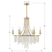 Crystorama GAB-B7306-GA Gabrielle Six Light Chandelier Antique Gold Alternate Image 4.jpg