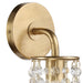 Crystorama GAB-B7311-GA Gabrielle One Light Wall Sconce Antique Gold Alternate Image 2.jpg