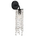 Crystorama GAB-B7311-MK Gabrielle One Light Wall Sconce Matte Black Alternate Image.jpg