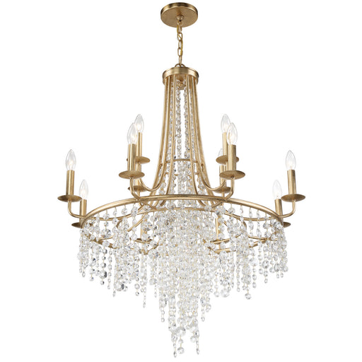 Crystorama GAB-B7312-GA Gabrielle 12 Light Chandelier Antique Gold Alternate Image.jpg