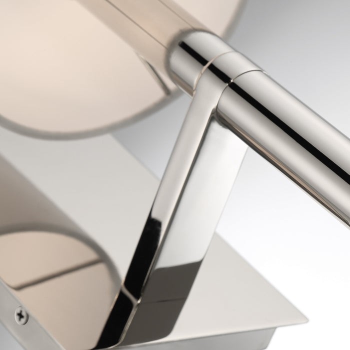 Crystorama WES-9901-PN Weston One Light Wall Sconce Polished Nickel Alternate Image 4.jpg