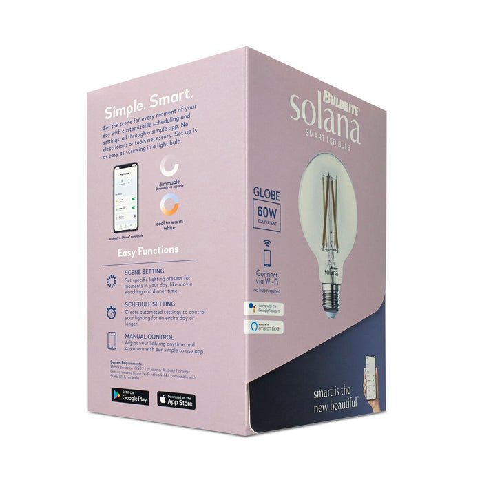 Bulbrite 293125 SMART Light Bulb Clear Alternate Image 2.jpg