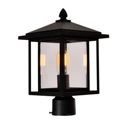 CWI Lighting 0417PT9-1-101 Crawford One Light Outdoor Lantern Head Black Alt 1.jpg