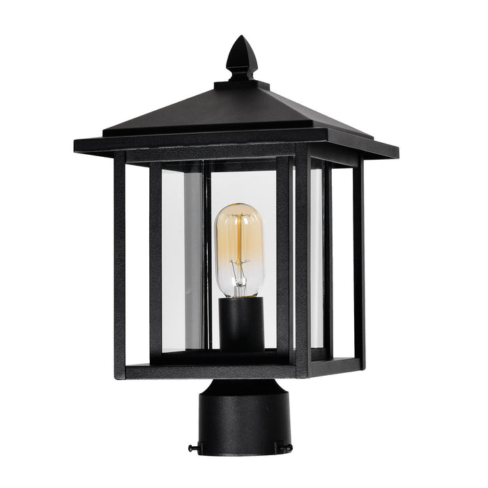 CWI Lighting 0417PT9-1-101 Crawford One Light Outdoor Lantern Head Black Alt 4.jpg