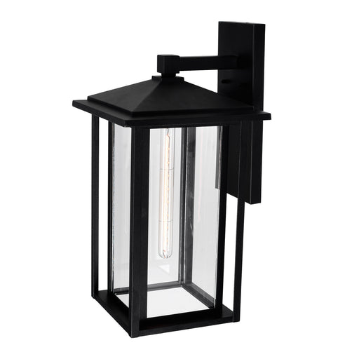 CWI Lighting 0417W11-1-101 Crawford One Light Outdoor Wall Mount Black Alt 1.jpg