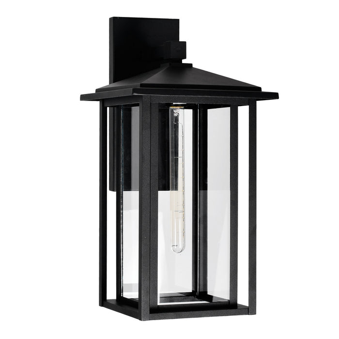 CWI Lighting 0417W11-1-101 Crawford One Light Outdoor Wall Mount, Black Alternate Image 4.jpg