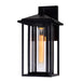 CWI Lighting 0417W7-1-101 Crawford One Light Outdoor Wall Mount Black Alt 1.jpg