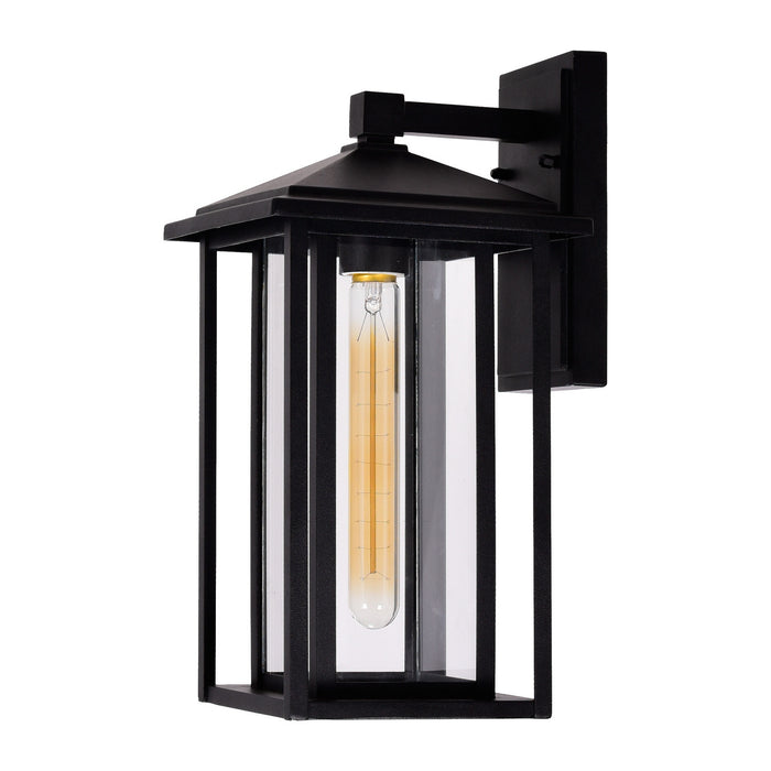 CWI Lighting 0417W7-1-101 Crawford One Light Outdoor Wall Mount Black Alt 4.jpg