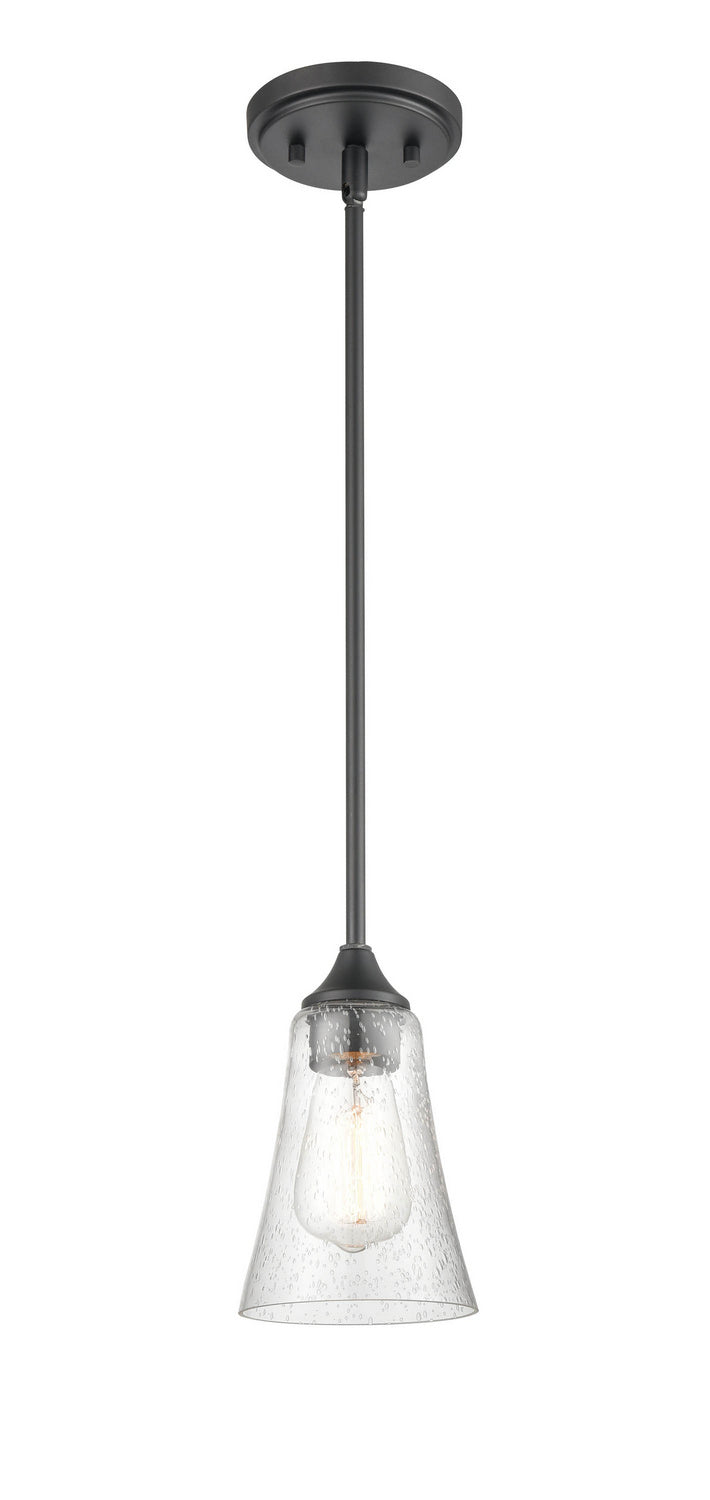 Millennium 1461-MB Natalie One Light Pendant, Matte Black Alternate Image 2.jpg
