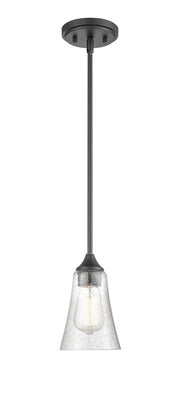 Millennium 1461-MB Natalie One Light Pendant, Matte Black Alternate Image 3.jpg