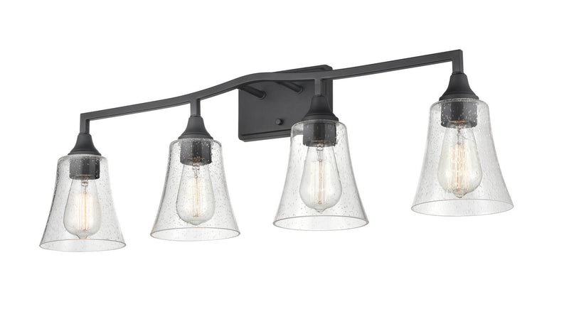Millennium 2104-MB Caily Four Light Vanity, Matte Black Alternate Image 2.jpg