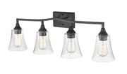 Millennium 2104-MB Caily Four Light Vanity, Matte Black Alternate Image 3.jpg