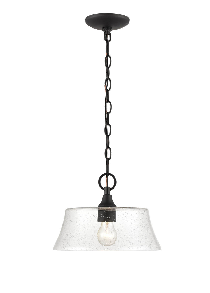 Millennium 2111-MB Caily One Light Pendant, Matte Black Alternate Image 2.jpg