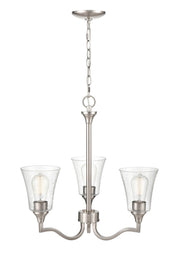 Millennium 2113-BN Caily Three Light Chandelier, Brushed Nickel Alternate Image 2.jpg