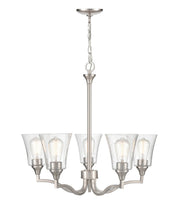 Millennium 2115-BN Caily Five Light Chandelier, Brushed Nickel Alternate Image.jpg