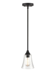 Millennium 2121-MB Caily One Light Pendant, Matte Black Alternate Image 3.jpg