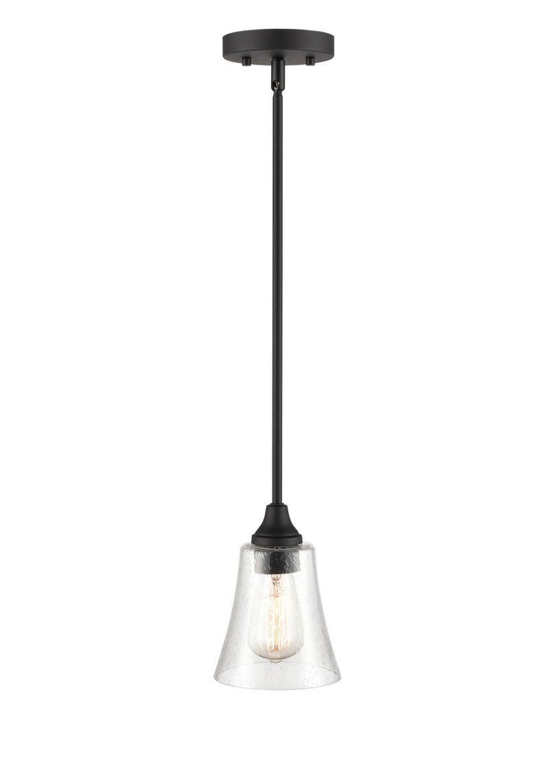 Millennium 2121-MB Caily One Light Pendant, Matte Black Alternate Image 3.jpg