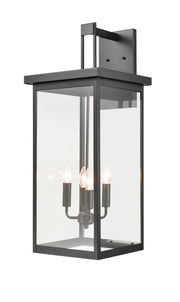 Millennium 42606-PBK Barkeley Four Light Outdoor Wall Sconce, Powder Coated Black Alternate Image 3.jpg