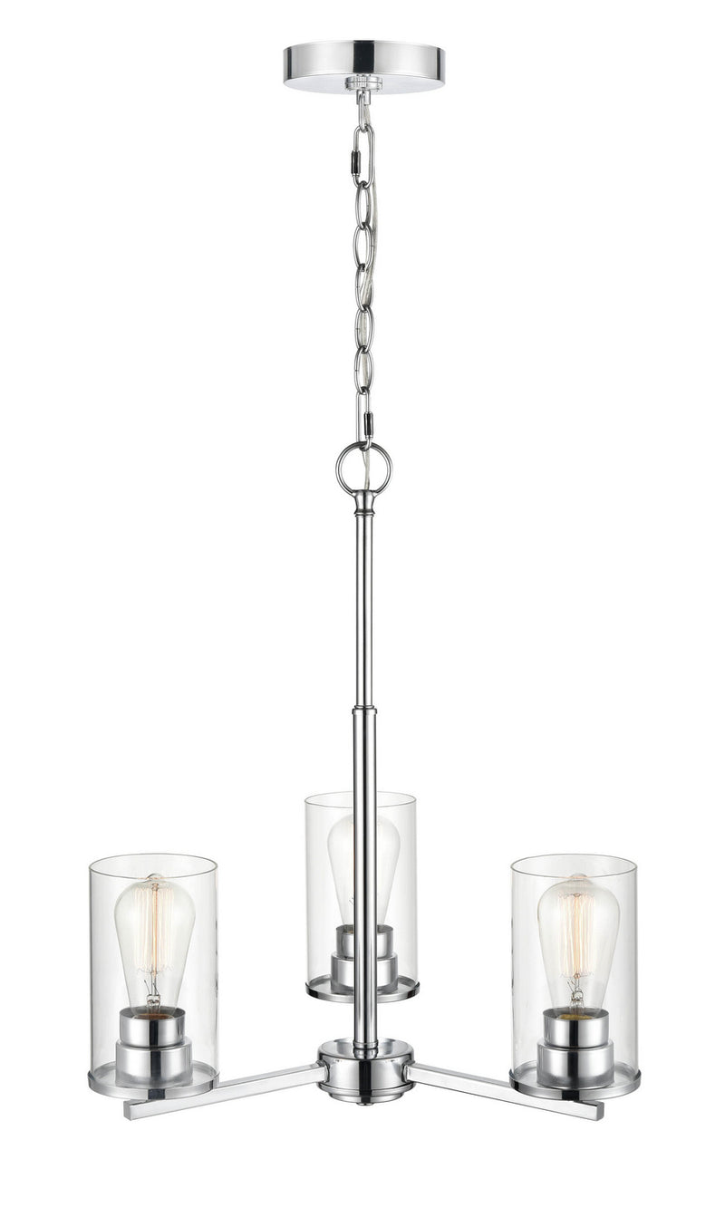 Millennium 2713-CH Verlana Three Light Chandelier, Chrome Alternate Image.jpg