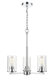Millennium 2713-CH Verlana Three Light Chandelier, Chrome Alternate Image 2.jpg