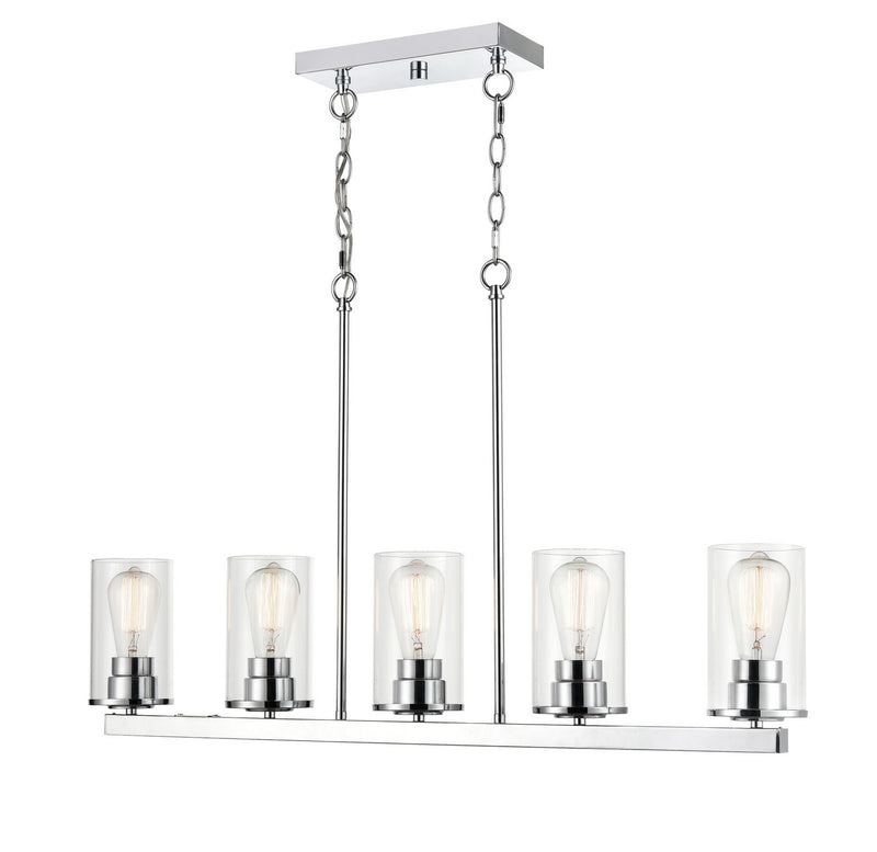 Millennium 2725-CH Verlana Five Light Pendant, Chrome Alternate Image 2.jpg