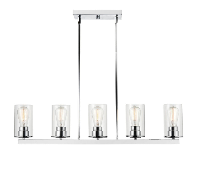 Millennium 2725-CH Verlana Five Light Pendant, Chrome Alternate Image.jpg