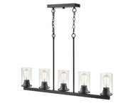 Millennium 2725-MB Verlana Five Light Pendant, Matte Black Alternate Image 3.jpg