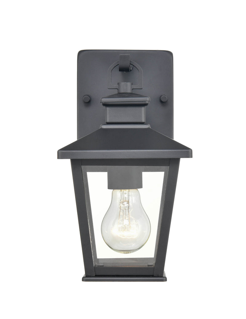 Millennium 4701-PBK Bellmon One Light Outdoor Hanging Lantern, Powder Coat Black Alternate Image.jpg