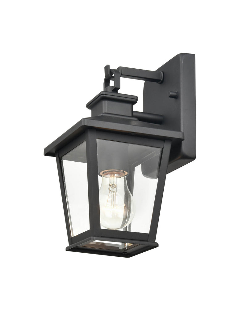 Millennium 4701-PBK Bellmon One Light Outdoor Hanging Lantern, Powder Coat Black Alternate Image 3.jpg