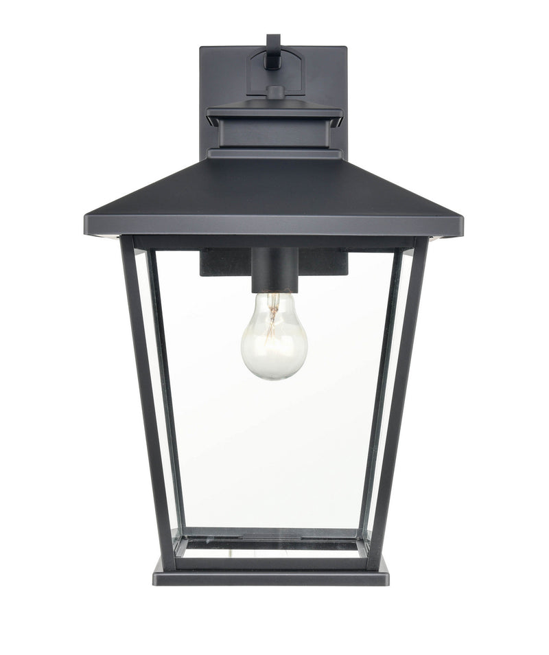 Millennium 4721-PBK Bellmon One Light Outdoor Hanging Lantern, Powder Coat Black Alternate Image.jpg