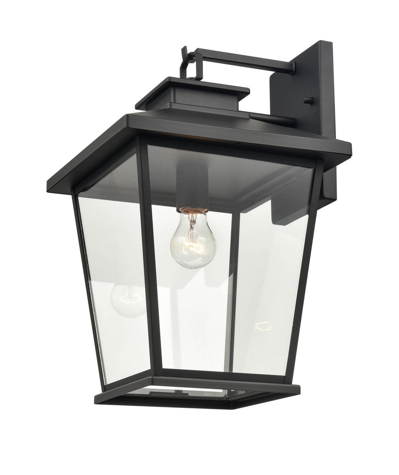 Millennium 4721-PBK Bellmon One Light Outdoor Hanging Lantern, Powder Coat Black Alternate Image 3.jpg