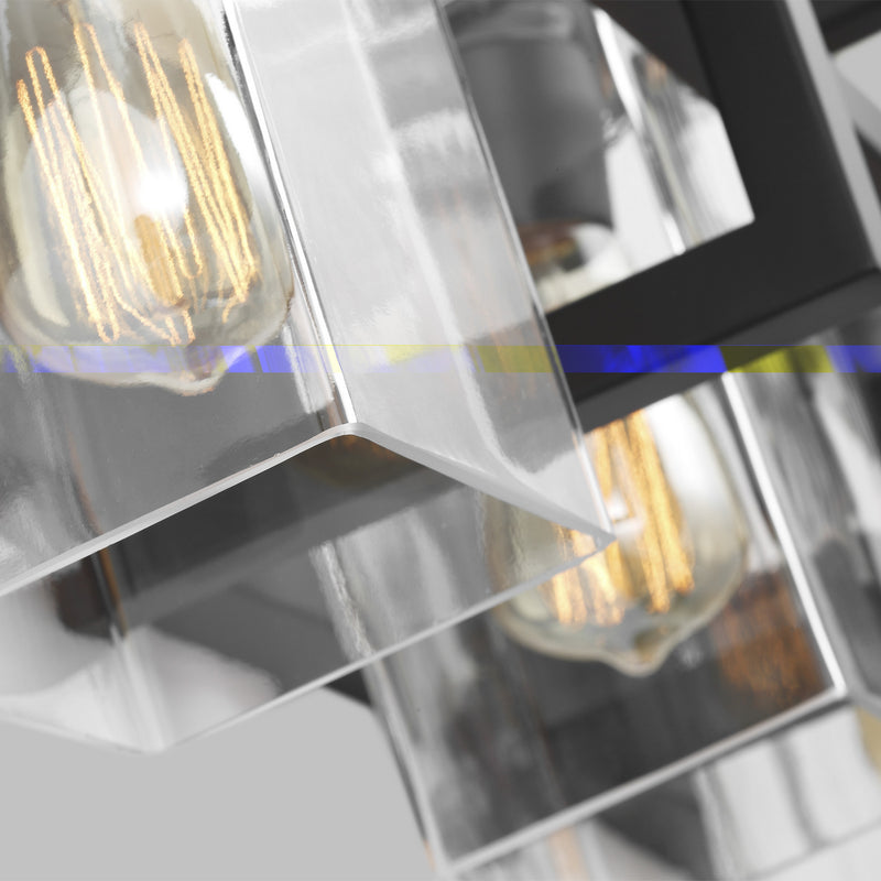 Generation Lighting 4441503-112 Mitte Three Light Wall / Bath, Midnight Black Alternate Image 3.jpg