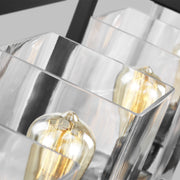 Generation Lighting 6641504-112 Mitte Four Light Island Pendant, Midnight Black Alternate Image 3.jpg